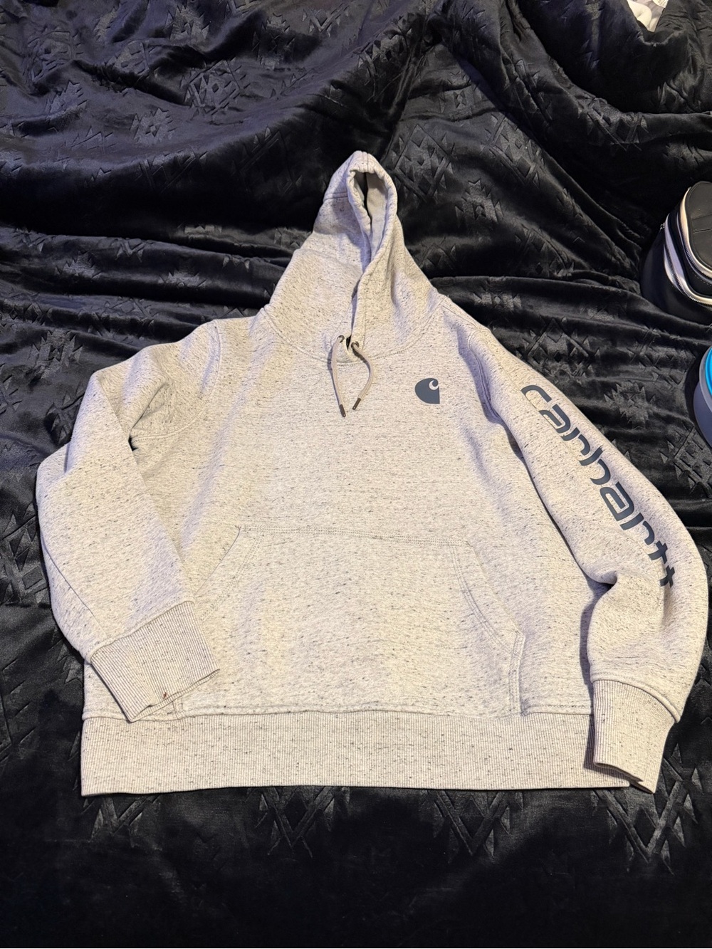 Heathered grey carhartt pullover